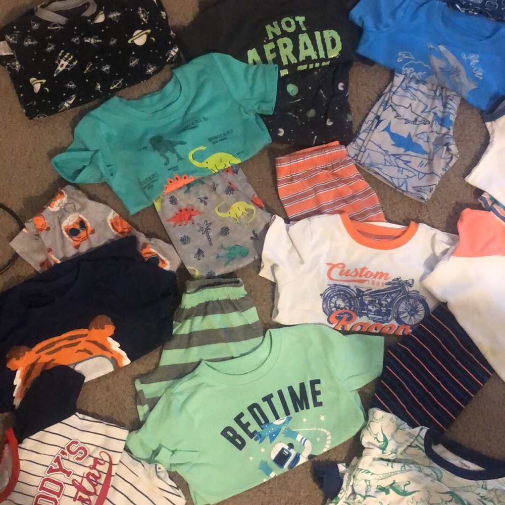 24 sets of 3t pjs